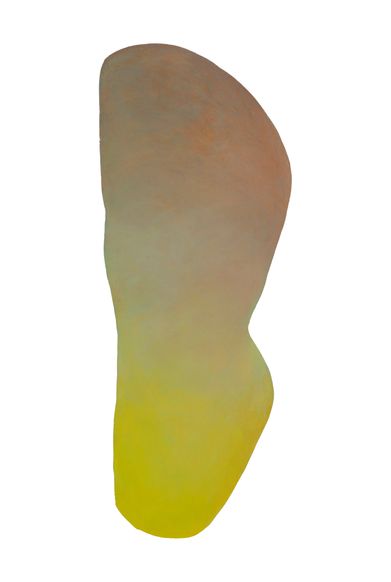 O.T., 2020/2, Acryl auf OSB-Holz, ca. 50 x 157 cm